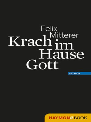 cover image of Krach im Hause Gott